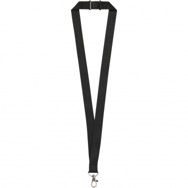 Logotrade Firmengeschenke das Foto: Lago Lanyard mit Sicherheitsverschluss