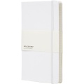 Moleskine Classic Hardcover Notizbuch L – liniert, Weiß