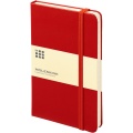 Moleskine Classic Hardcover Notizbuch Taschenformat – liniert, Scharlachrot