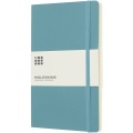 Moleskine Classic Softcover Notizbuch L – liniert, Riffblau