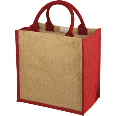 Logotrade Firmengeschenke das Foto: Chennai Jute Tragetasche 16L