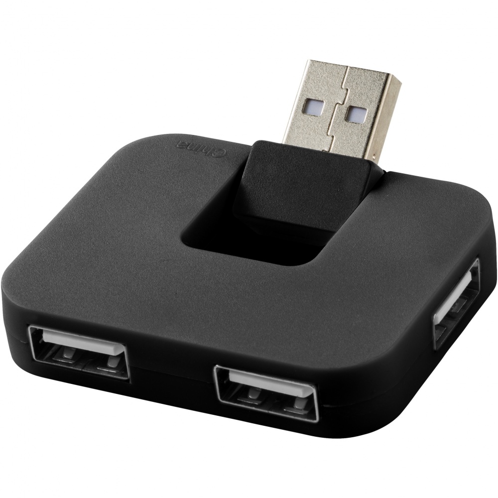 Logotrade Werbegeschenke das Foto: Gaia USB Hub mit 4 Anschlüssen