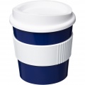 Americano® Primo 250 ml Becher mit Schutzring, Blau / Weiß