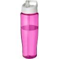 H2O Active® Tempo 700 ml Sportflasche mit Ausgussdeckel, Rosa / Weiß