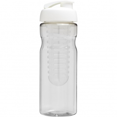 Logotrade Logogeschenke das Foto: H2O Active® Base 650 ml Sportflasche mit Klappdeckel und Infusor