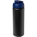 Baseline® Plus 750 ml Flasche mit Klappdeckel, Einfarbig schwarz / blau