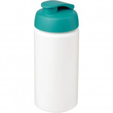 Logotrade Werbegeschenke das Foto: Baseline® Plus grip 500 ml Sportflasche mit Klappdeckel