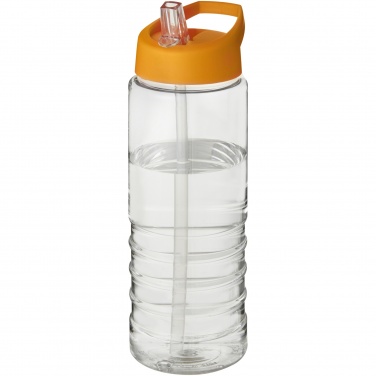 Logotrade Geschäftsgeschenke das Foto: H2O Active® Treble 750 ml Sportflasche mit Ausgussdeckel