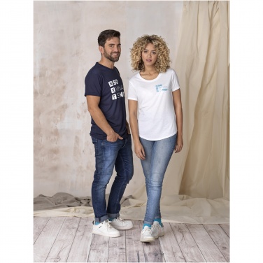 Logotrade Werbeartikel das Foto: Jade T-Shirt aus recyceltem GRS Material für Herren