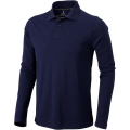 Oakville Langarm Poloshirt für Herren, Marine