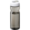 H2O Active® Eco Base 650 ml Sportflasche mit Klappdeckel, Anthrazit / Weiß