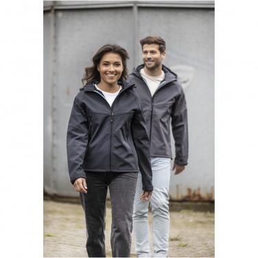 Logotrade Firmengeschenke das Foto: Coltan Softshelljacke aus recyceltem Material für Damen