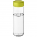 H2O Active® Vibe 850 ml Sportflasche mit Drehdeckel, Transparent / Limettengrün