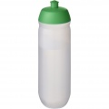 HydroFlex™ Clear 750 ml Squeezy Sportflasche, Grün / Mattklar