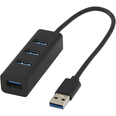 Logotrade Geschäftsgeschenke das Foto: ADAPT USB 3.0-Hub aus Aluminium