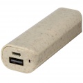 Yoko 1200 mAh Weizenstroh Powerbank, Beige