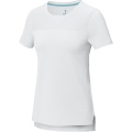 Borax Cool Fit T-Shirt aus recyceltem  GRS Material für Damen, Weiß