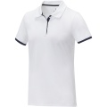 Morgan Polo für Damen, zweifarbig, Weiß