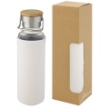 Thor 660 ml Glasflasche mit Neoprenhülle, Weiß