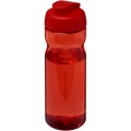 H2O Active® Base Tritan™ 650 ml Sportflasche mit Klappdeckel, Rot / Rot