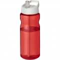 H2O Active® Base Tritan™ 650 ml Sportflasche mit Ausgussdeckel, Rot / Weiß