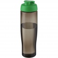 H2O Active® Eco Tempo 700 ml Sportflasche mit Klappdeckel, Grün / Anthrazit