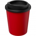 Americano® Espresso 250 ml recycelter Isolierbecher , Rot / Tiefschwarz