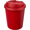 Americano® Espresso Eco 250 ml recycelter Isolierbecher mit auslaufsicherem Deckel , Rot