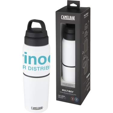 Logotrade Logogeschenke das Foto: CamelBak®  500 ml vakuumisolierte Edelstahlflasche und 350 ml Becher