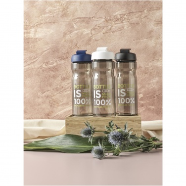 Logotrade Firmengeschenke das Foto: H2O Active® Eco Base 650 ml Sportflasche mit Klappdeckel