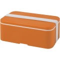 MIYO Lunchbox, Orange / Weiß