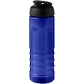 H2O Active® Eco Treble 750 ml Sportflasche mit Stülpdeckel, Blau / Tiefschwarz