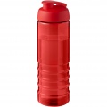 H2O Active® Eco Treble 750 ml Sportflasche mit Stülpdeckel, Rot / Rot