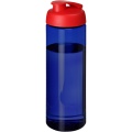 H2O Active® Eco Vibe 850 ml Sportflasche mit Klappdeckel, Blau / Rot