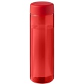 H2O Active® Eco Vibe 850 ml Wasserflasche mit Drehdeckel, Rot / Rot