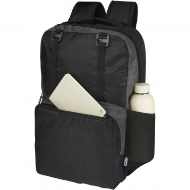 Logotrade Firmengeschenke das Foto: Trailhead 15" GRS recycelter zweifarbiger Laptop-Rucksack 14 L