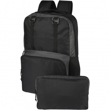 Logotrade Firmengeschenke das Foto: Trailhead 15" GRS recycelter zweifarbiger Laptop-Rucksack 14 L