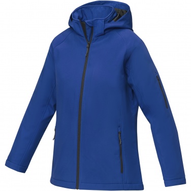 Logotrade Geschäftsgeschenke das Foto: Notus wattierte Softshell Damenjacke