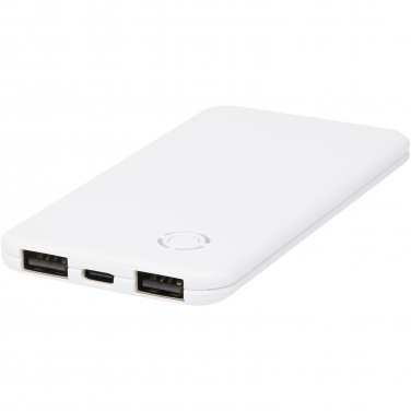 : Slender 4000 mAh flache Dual Powerbank