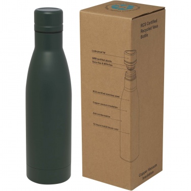 : Vasa RCS-zertifizierte Kupfer-Vakuum Isolierflasche aus recyceltem Edelstahl, 500 ml