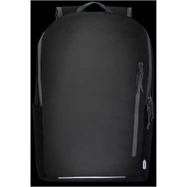 Logotrade Firmengeschenke das Foto: Aqua wasserabweisender 15" Laptop-Rucksack aus GRS Recyclingmaterial 21 L