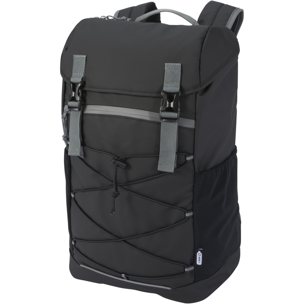 Logotrade werbemittel das Foto: Aqua 15,6" GRS recycelter wasserabweisender Laptop-Rucksack 23 L