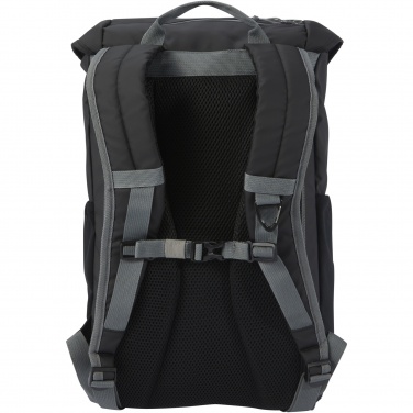 Logotrade Geschäftsgeschenke das Foto: Aqua 15,6" GRS recycelter wasserabweisender Laptop-Rucksack 23 L