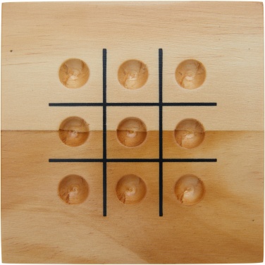 Logotrade Logogeschenke das Foto: Strobus Tic-Tac-Toe Spiel aus Holz