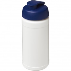 Baseline 500 ml recycelte Sportflasche mit Klappdeckel