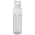 Sky  650 ml Sportflasche aus recyceltem Kunststoff, Weiß