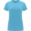 Capri T-Shirt für Damen, Türkis