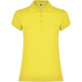 Star Poloshirt für Damen, Gelb