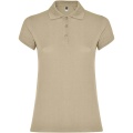 Star Poloshirt für Damen, Sand