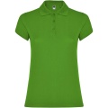 Star Poloshirt für Damen, Grasgrün